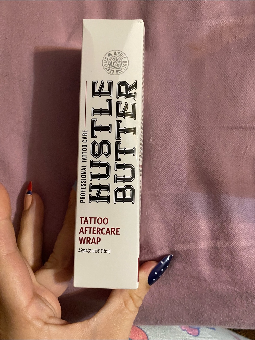 Tattoo Aftercare Wrap - White